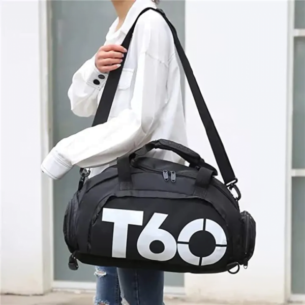 Fashion T60 travel duffel gym backpack - Image 2