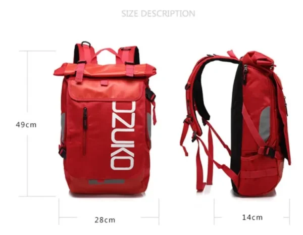 Trendy & Durable Backpack School Bags for Teenagers Boys - Ozuko 8020 - Image 5