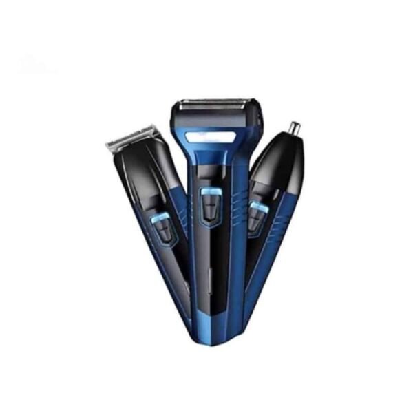 Kemei KM-6330 3 In 1 Hair Trimmer Grooming Kit - Image 2