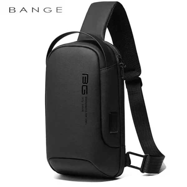 Sleek Men’s One-Shoulder Casual Business Messenger Bag – Waterproof and Durable Design - Image 3