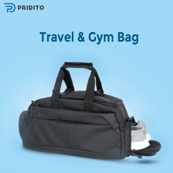 Versatile Duffel Bag with Shoe Chamber