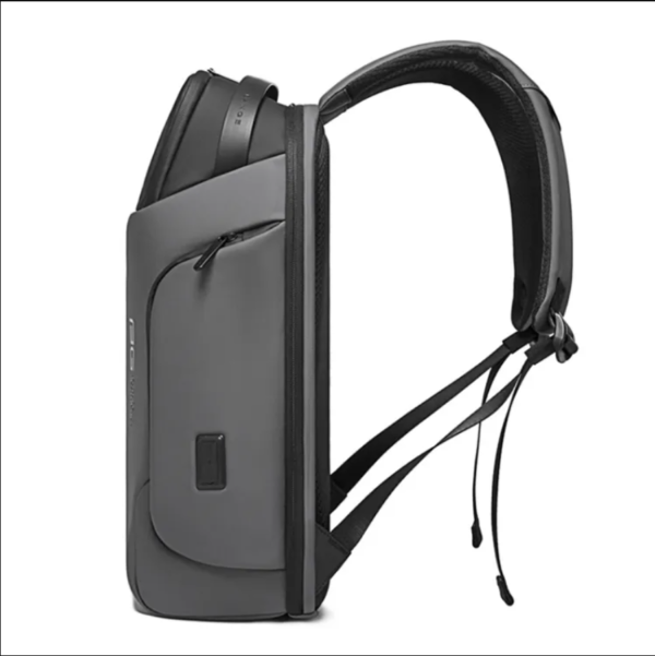 BANGE BG 7277 Business Large Capacity Waterproof Backpack with USB Charging & Anti-Theft Design - Image 3