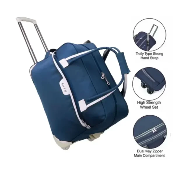 H.T.S large capacity 20 inch duffel trolley bag - Image 2