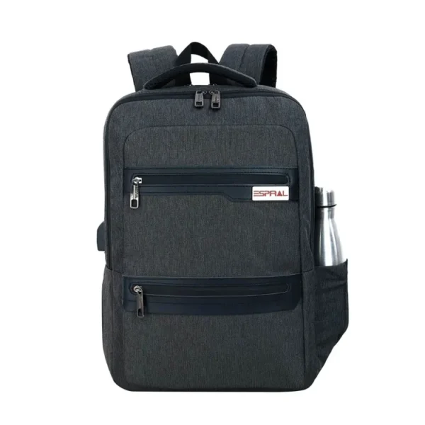 Espiral business laptop backpack with USB charging port - Image 2
