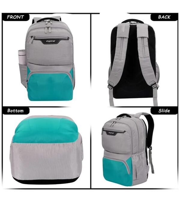 Traveling and Hiking Blue Backpack by Espiral - Image 2
