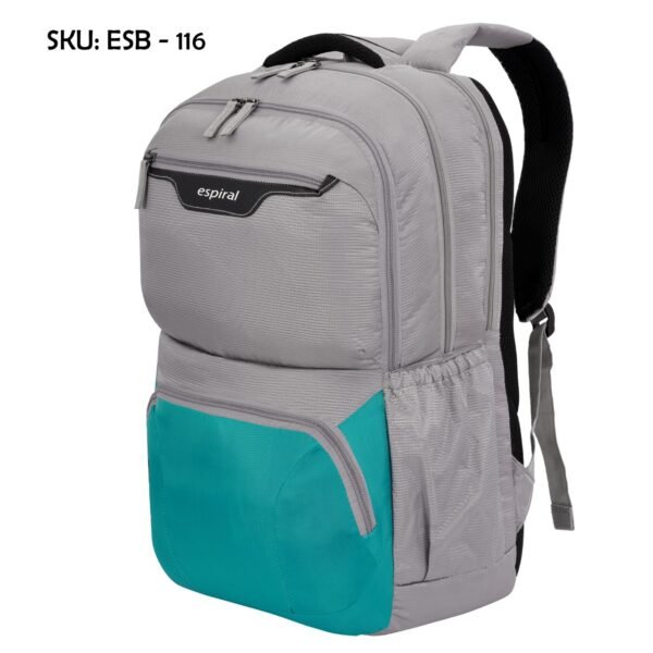 Traveling and Hiking Blue Backpack by Espiral - Image 4