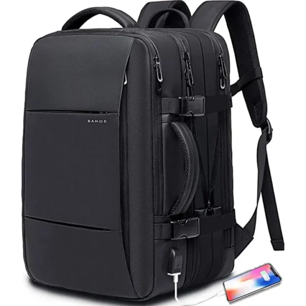 BANGE BG1908D large capacity expandable business travel backpack