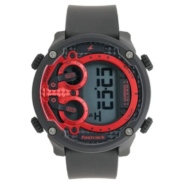 Fastrack Trendies Digital Grey Dial Watch