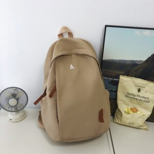 Premium Large Student Travel Backpack Solid color
