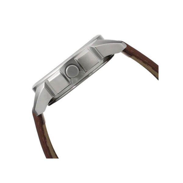 Fastrack 3124SL06 Loopholes Grey Dial Leather Strap Watch for Men - Image 2
