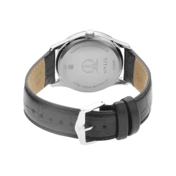 Titan NR1823SL01 Blue Dial Leather Strap Watch for Men - Image 3