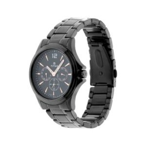 Titan NR1698NM01 Quartz Multifunction Stainless Steel Strap Men’s Watch