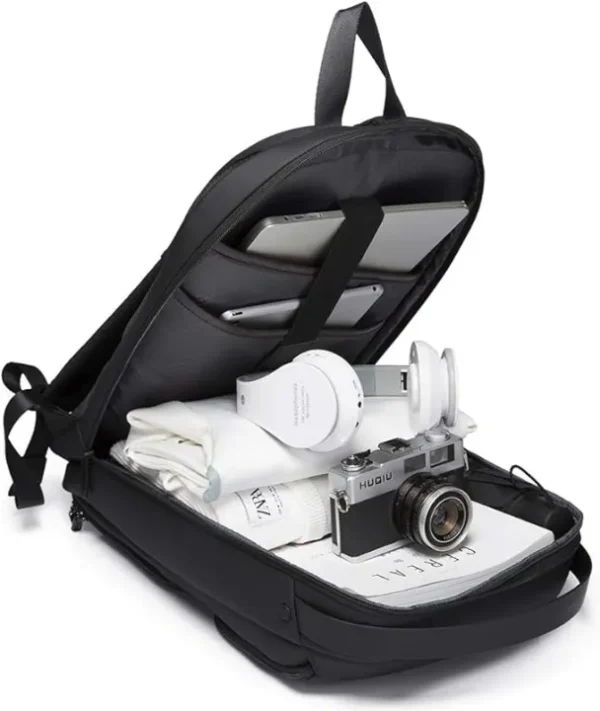 BANGE BG-7261 Men’s Waterproof Business Laptop Backpack with USB Port - Image 6