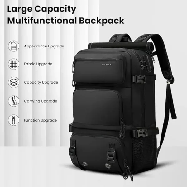BANGE 1810 Ranger 35L Water-Resistant Travel & Laptop Backpack - Image 2