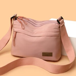 Waterproof Nylon Crossbody Bag for Women | Stylish Casual Shoulder Bag