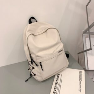 Female's  Backpacks, Female's Simple Large-Capacity Backpacks, Female School Students