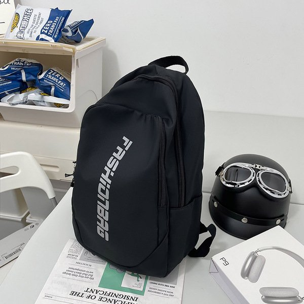 Backpack Nylon Bag Man & Women's 2026 New Fashionable Student Campus Backpack - Image 2