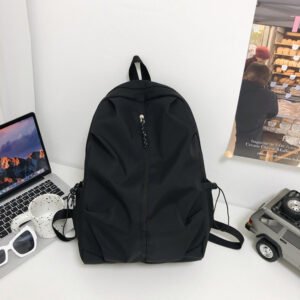 Student backpack female & male student lightweight travel bag simple casual backpack male fashion large capacity backpack summer