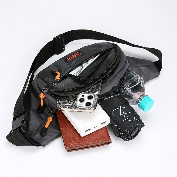Waist Bag for Men, Outdoor Multi-Functional Chest Bag, Waterproof and Wear-Resistant - Image 3