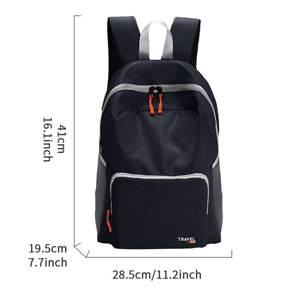 Portable Work and Commuting Backpack, Folding Mountaineering Bag, Ultra-Light Bagpack - Image 3