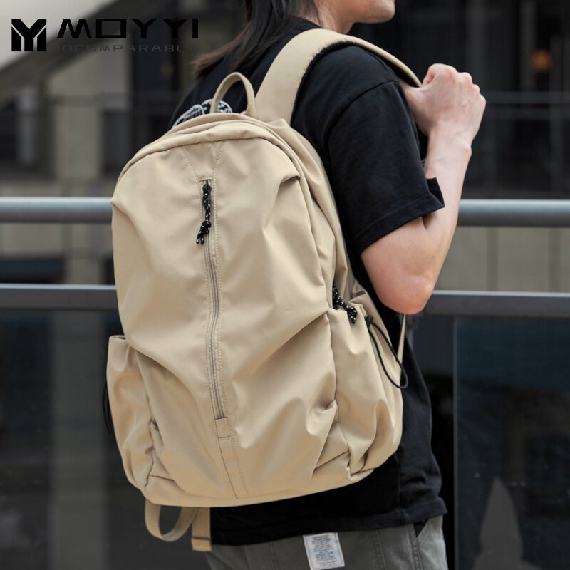 Student backpack female & male student lightweight travel bag simple casual backpack male fashion large capacity backpack summer - Image 8